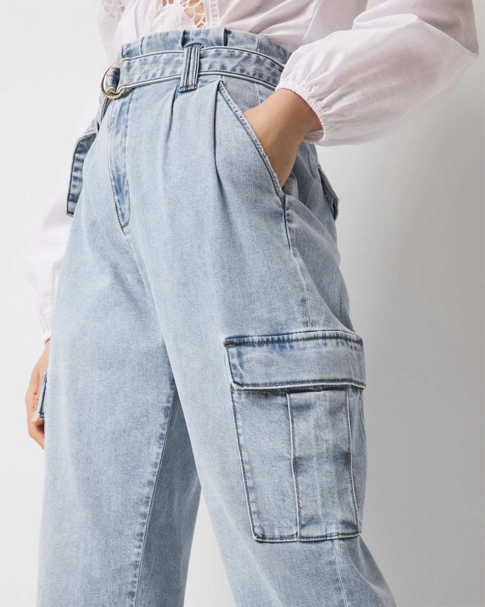 Extra High-Rise Cargo Jean - image 3