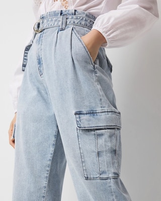 Petite Extra High-Rise Cargo Jean click to view larger image.