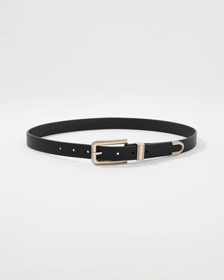 Etched Mixed Metal Pant Belt click to view larger image.