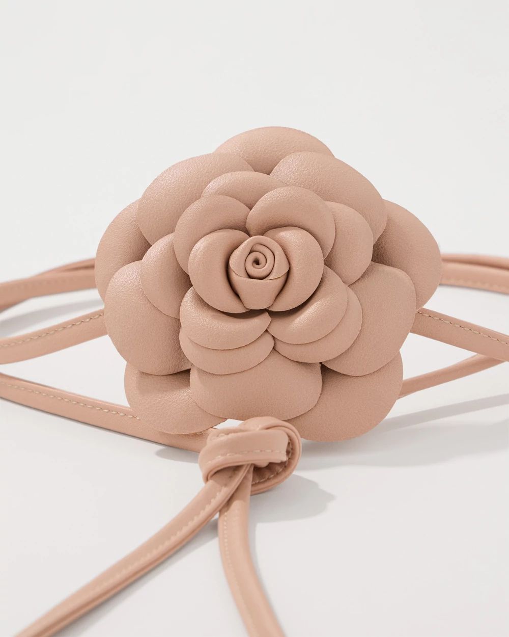 Floral Wrap-Tie Belt click to view larger image.