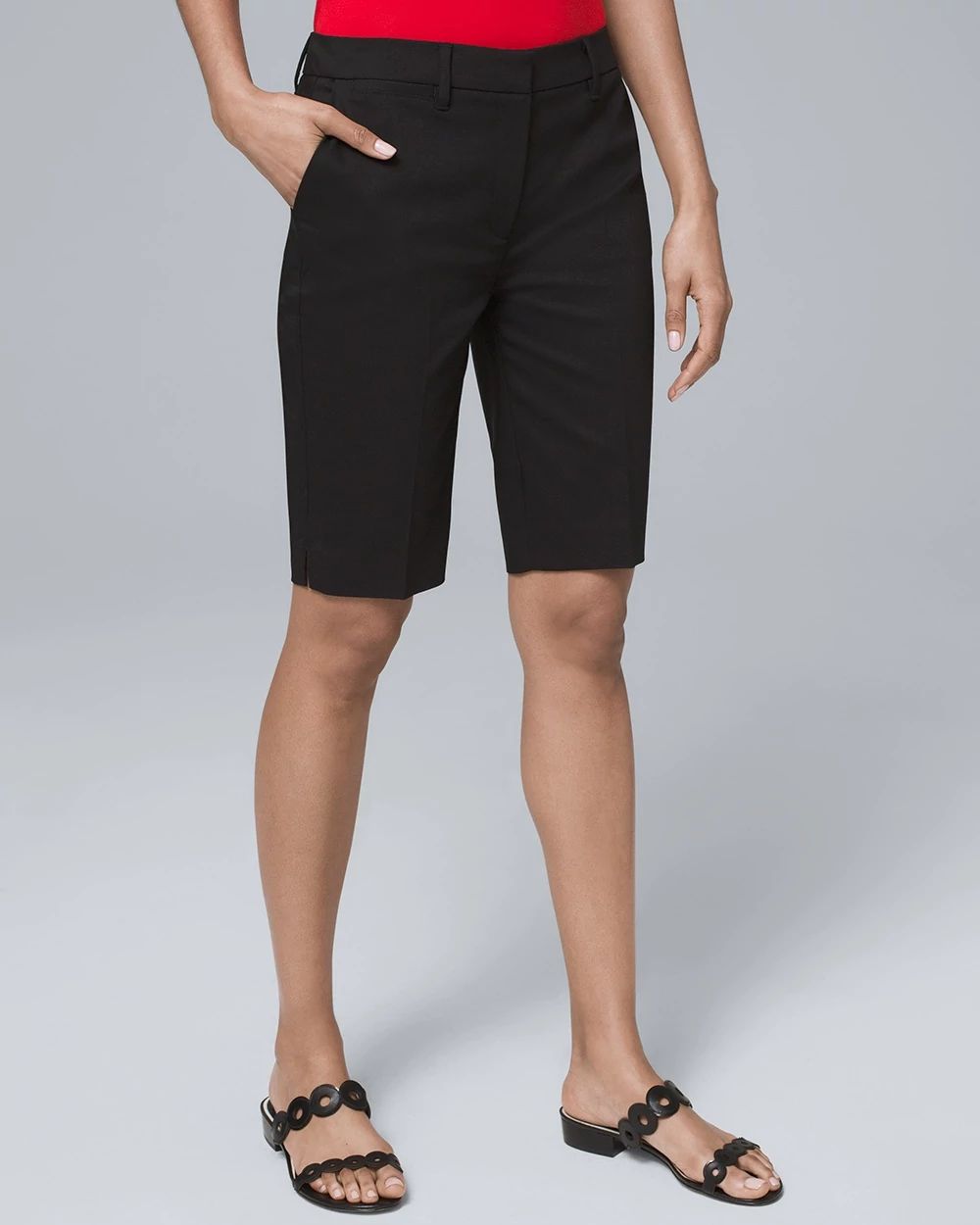 11-Inch Smooth Stretch Bermuda Shorts