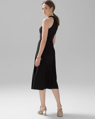 Matte Jersey Halter Dress