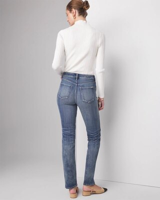 Petite High-Rise Everyday Soft Straight Jeans click to view larger image.
