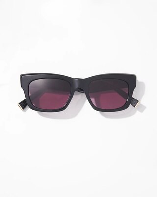Black Wayfarer Sunglasses