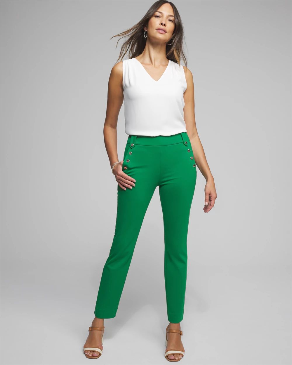 Outlet WHBM Straight Leg Pant