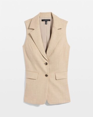 Crosshatch Tailored Vest click to view larger image.