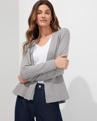 Outlet WHBM Peplum Cardigan