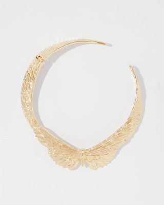 Butterfly Hinge Necklace click to view larger image.