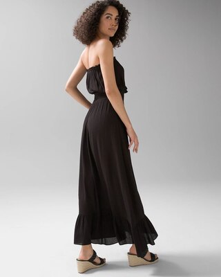 Strapless Maxi Coverup