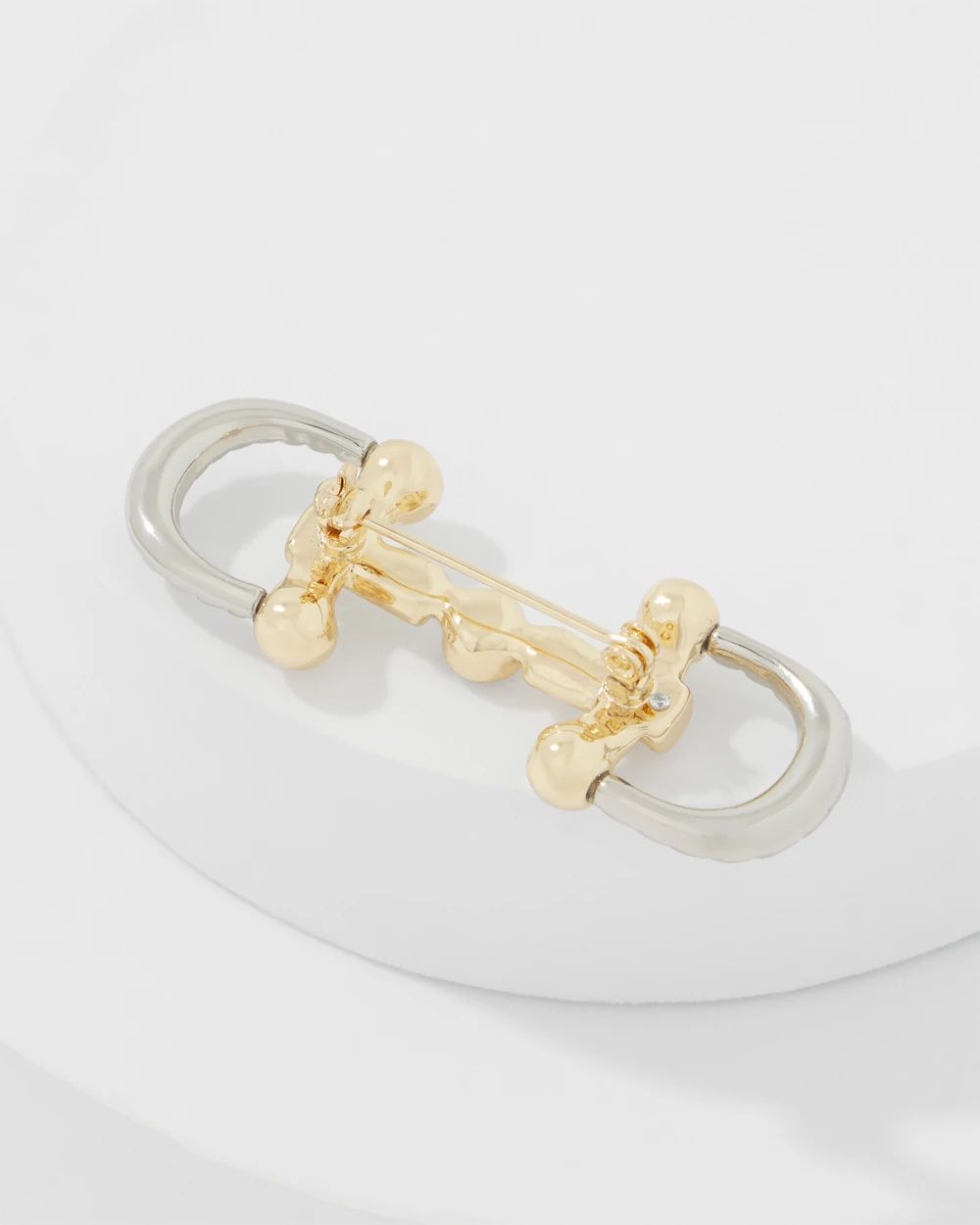 Horsebit Brooch click to view larger image.