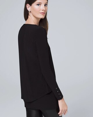 Layered Knit Tunic