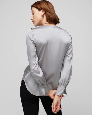 Ruffle Front Blouse