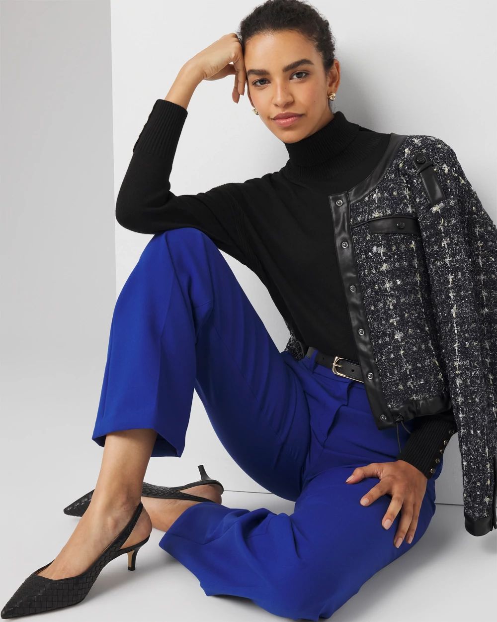 Relaxed Turtleneck Sweater click to view larger image.