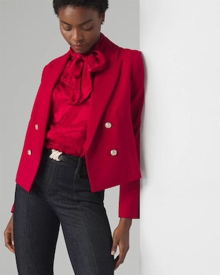 WHBM® Cropped Blazer