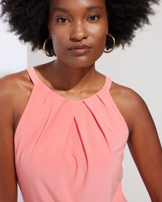 Outlet WHBM Pleated Halter Top