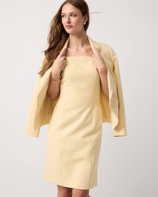 Square Neck Sheath Dress click to view larger image.