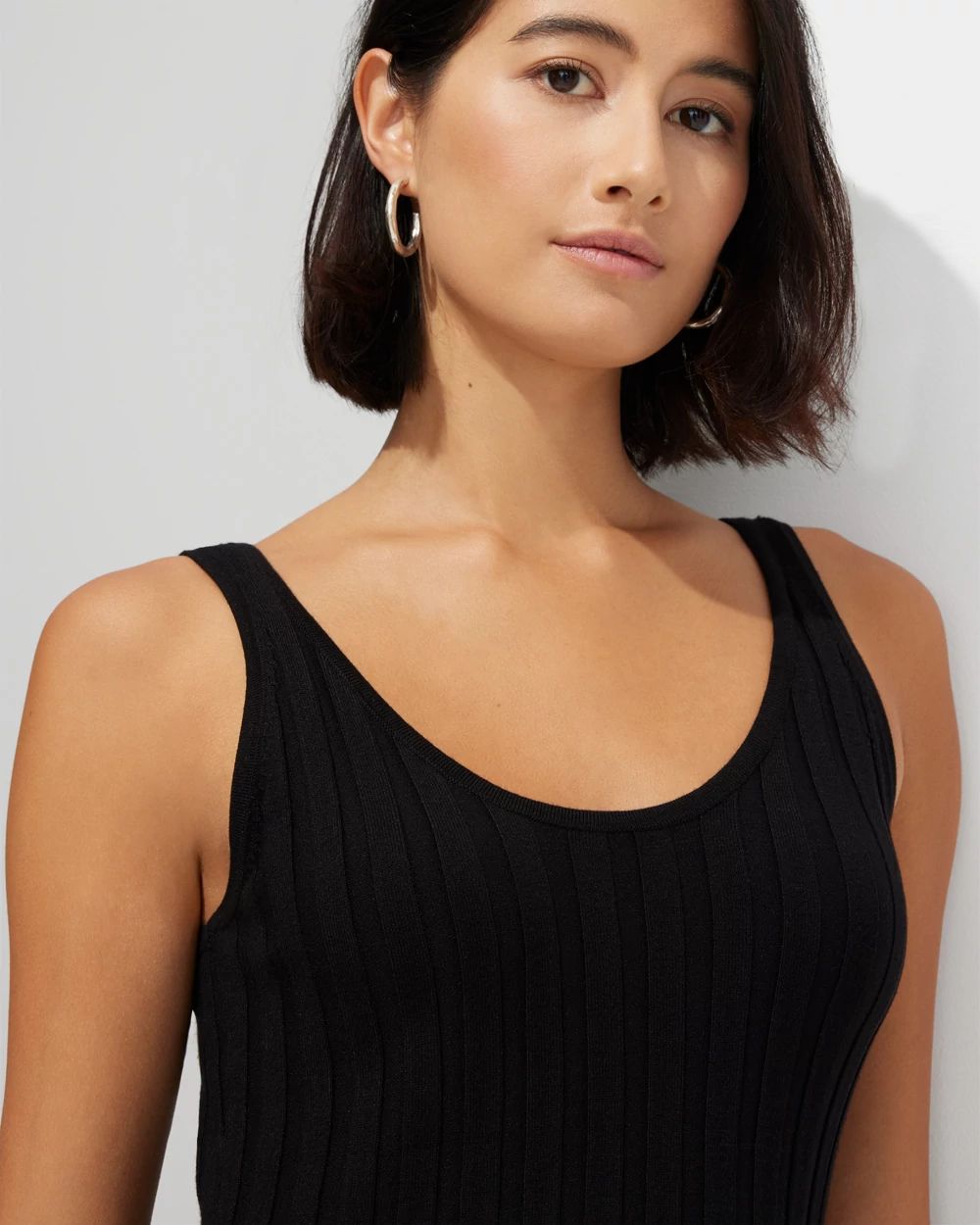 Outlet WHBM Wide-Rib Shell