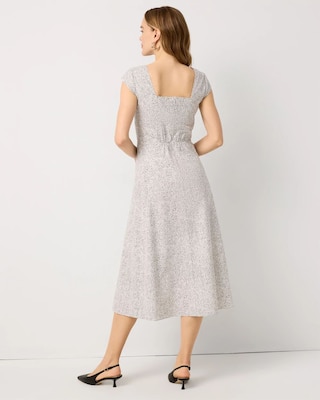 Poplin Midi Dress click to view larger image.