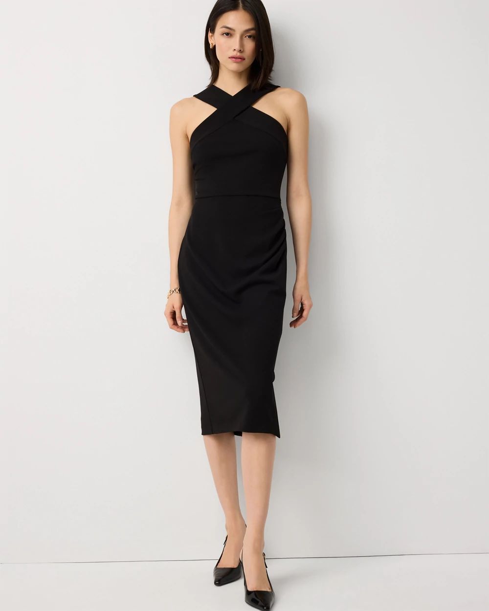 Halter Sheath Dress