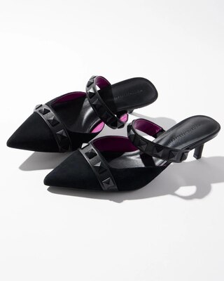 Comfort Pump Kitten Heel Mule