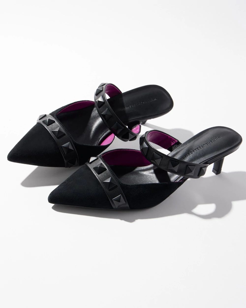 Comfort Pump Kitten Heel Mule