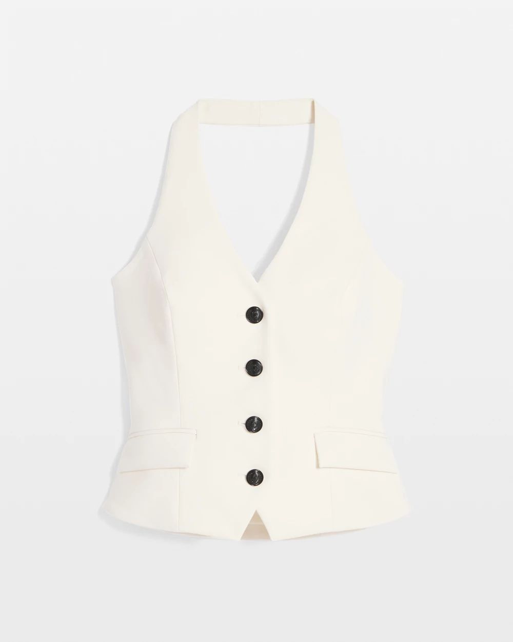 Petite Pocket Vest Halter Top