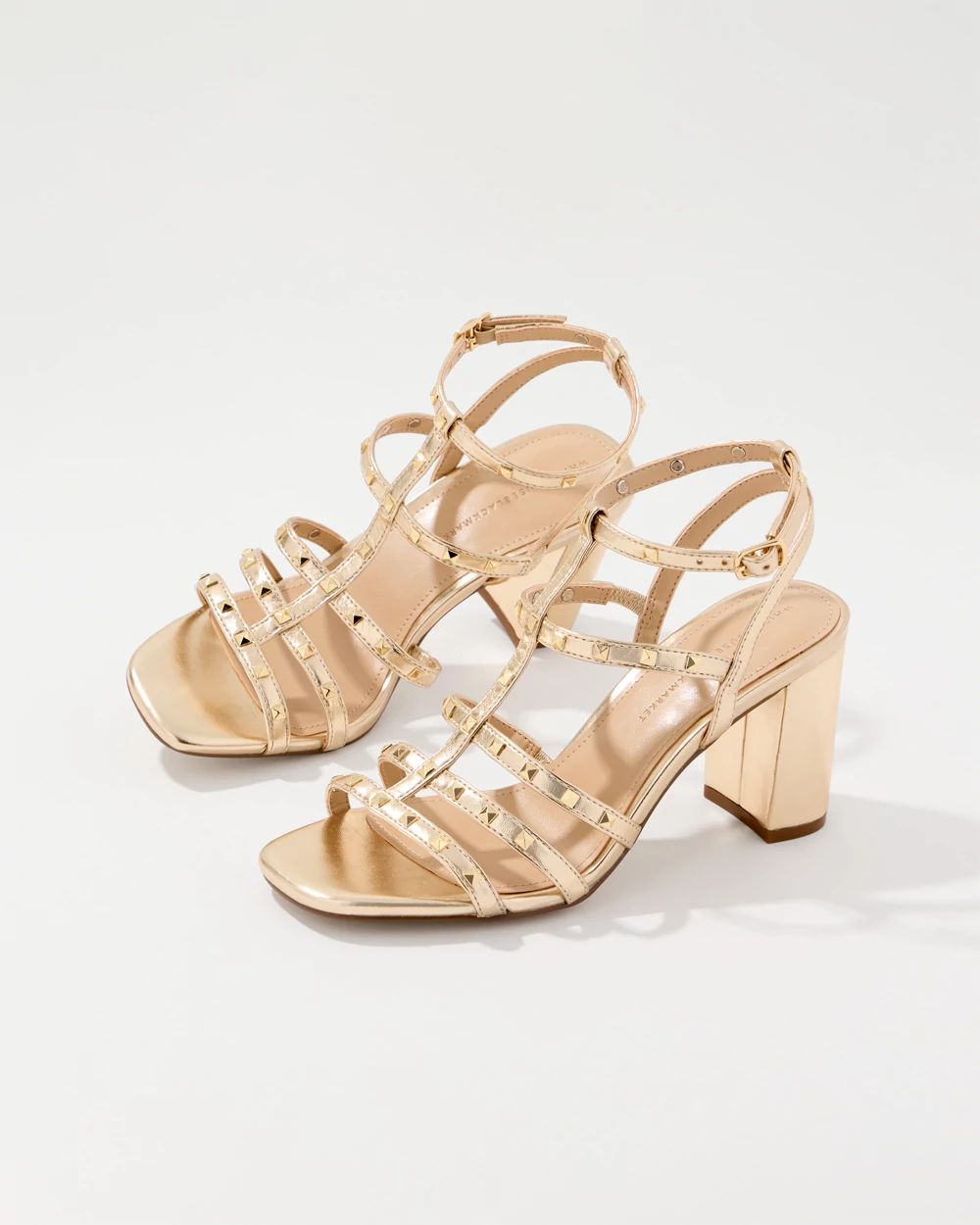 Studded Heeled Sandal