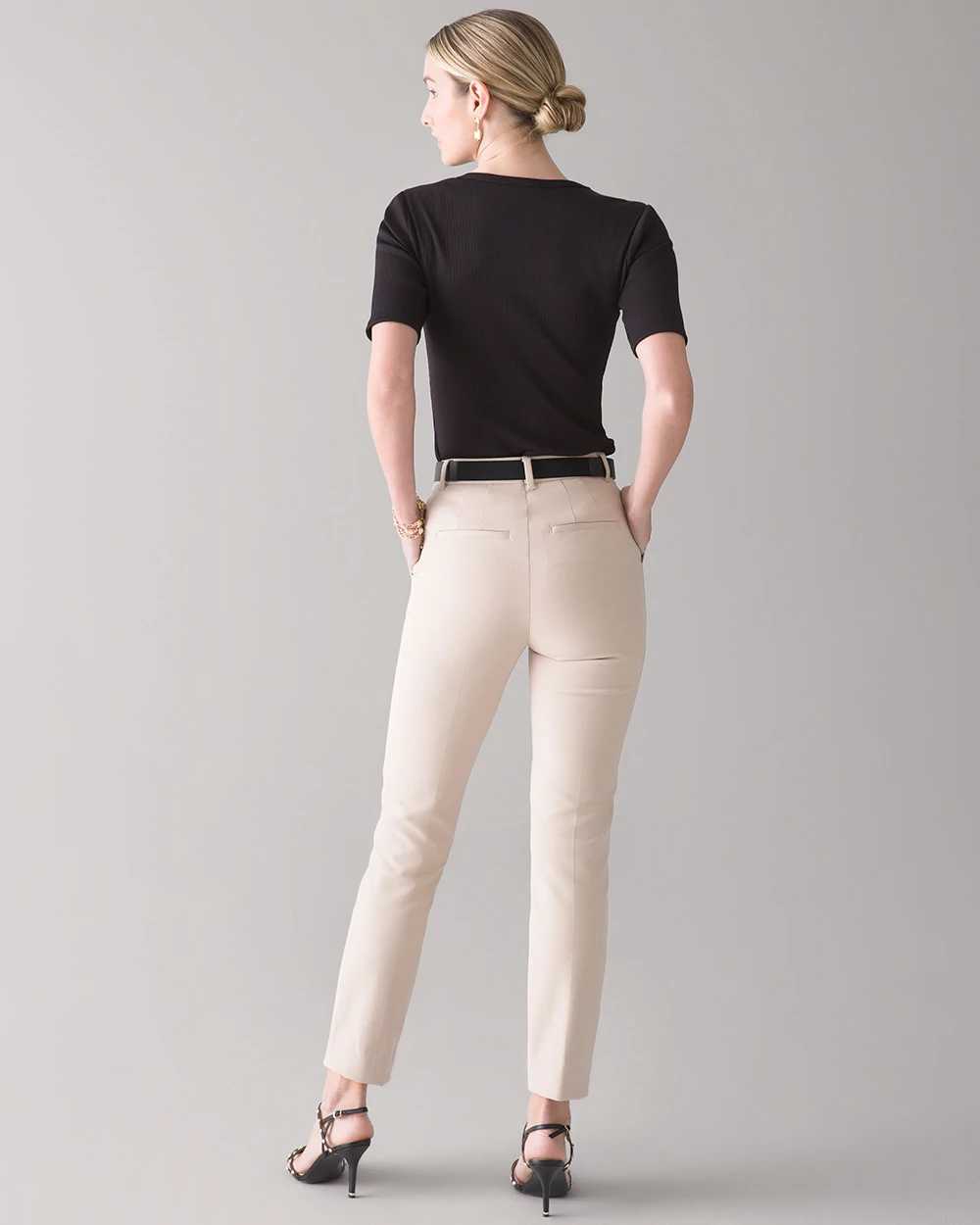 Elle pull on 2025 ankle dress pants