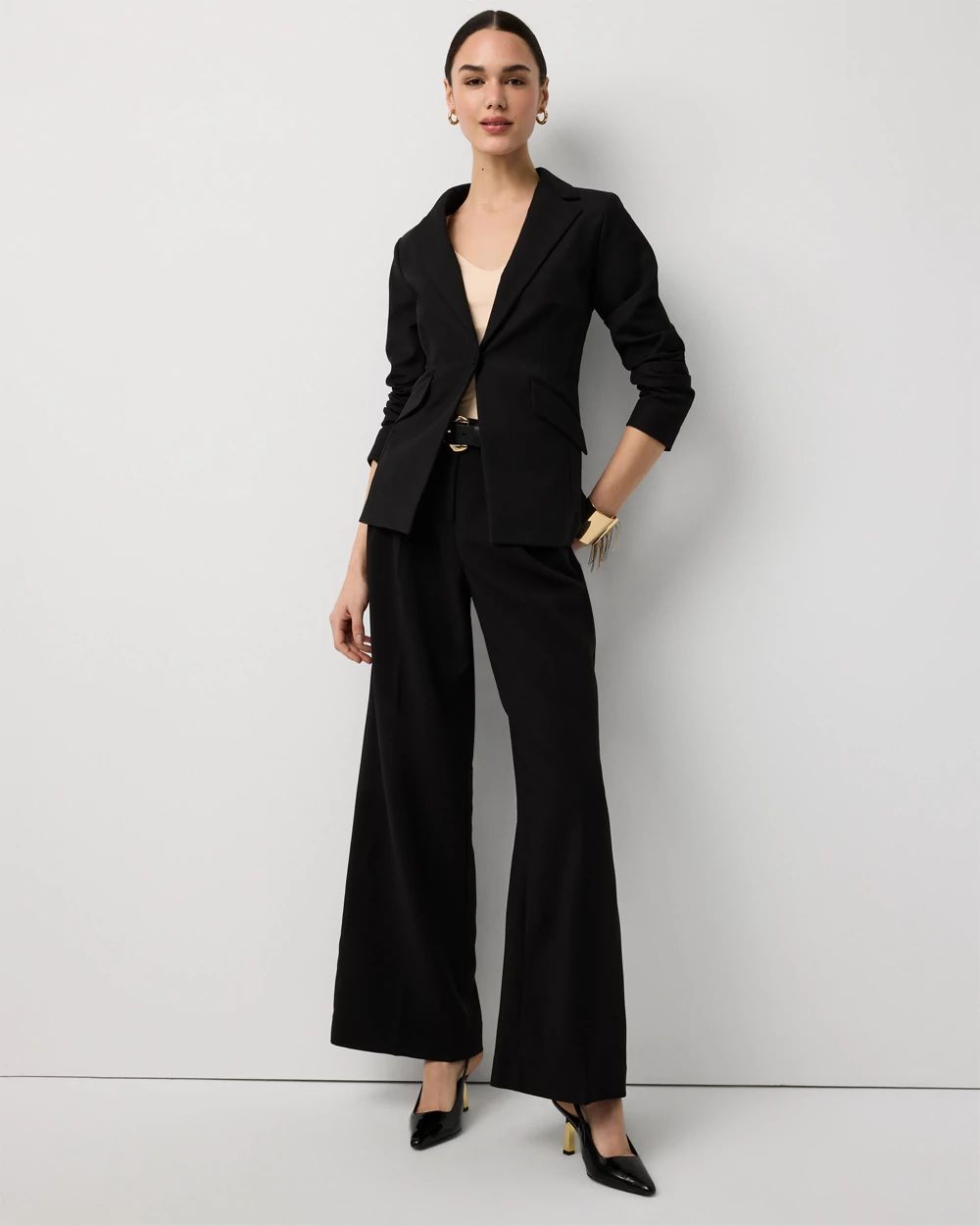 WHBM FORME™ All Ways Stretch V-Neck Cami click to view larger image.