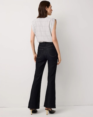 High-Rise Flare Jean click to view larger image.