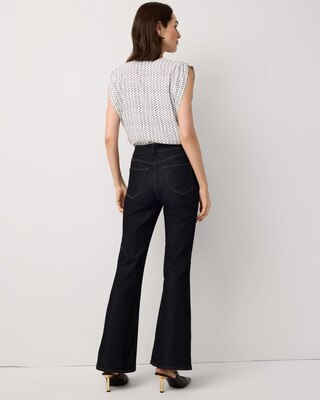 High-Rise Flare Jean click to view larger image.