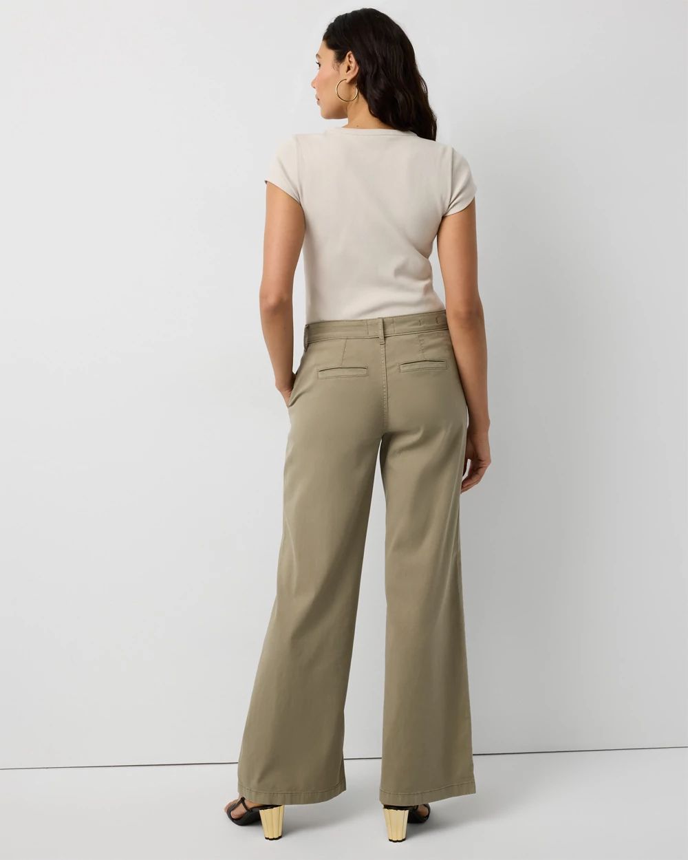 Pret Extra High Rise Wide Leg Jean click to view larger image.