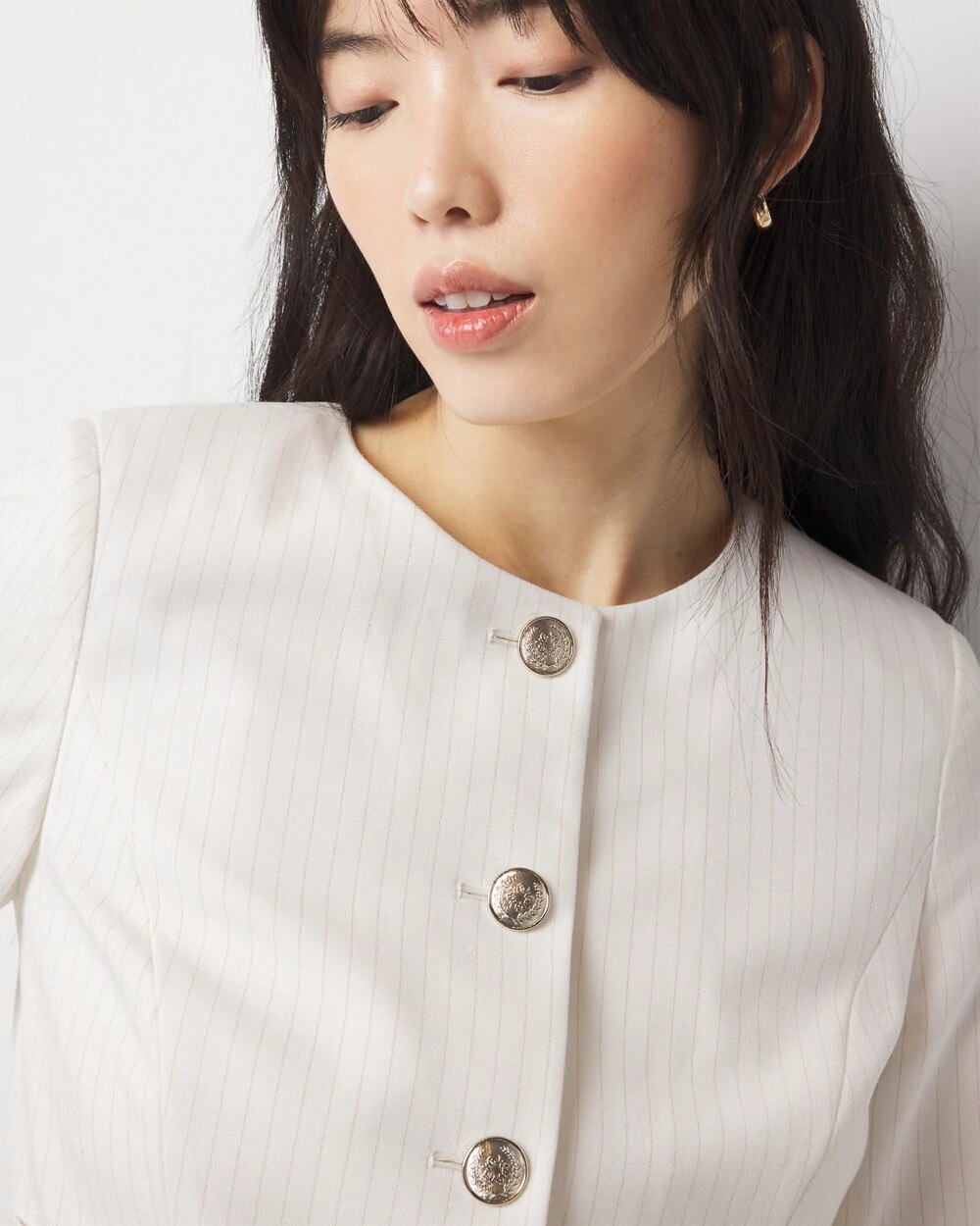 Pinstriped Lady Jacket - image 3