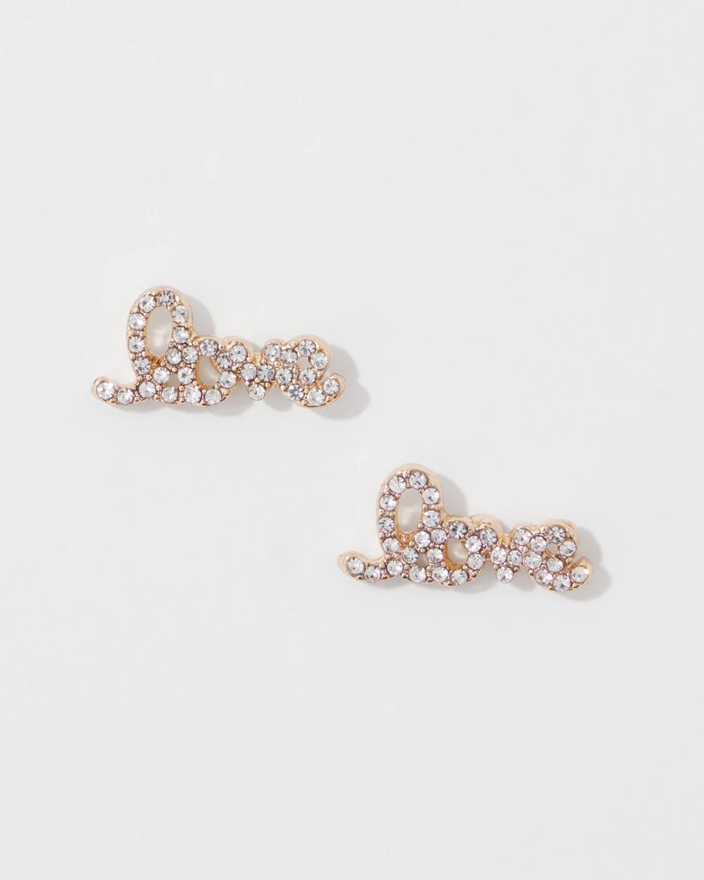 Love Letter Stud Earrings