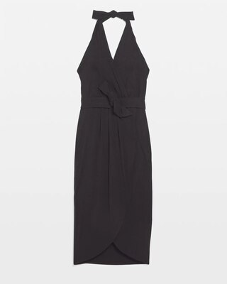 Halter Wrap Dress click to view larger image.