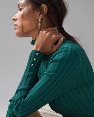 Long Sleeve Ribbed Turtleneck