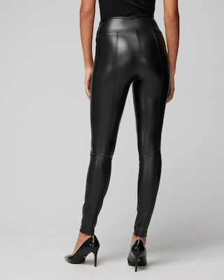 Faux Leather Runway Legging click to view larger image.
