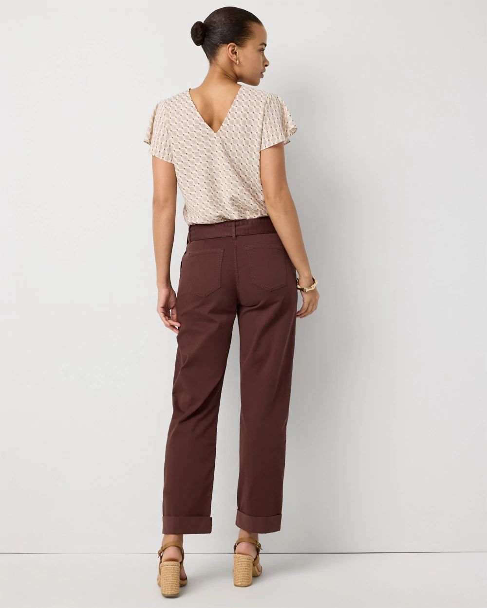 Pret High Rise Straight Ankle Pant click to view larger image.