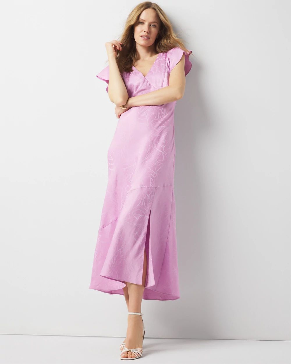 Bias Cut Satin Slip Dress