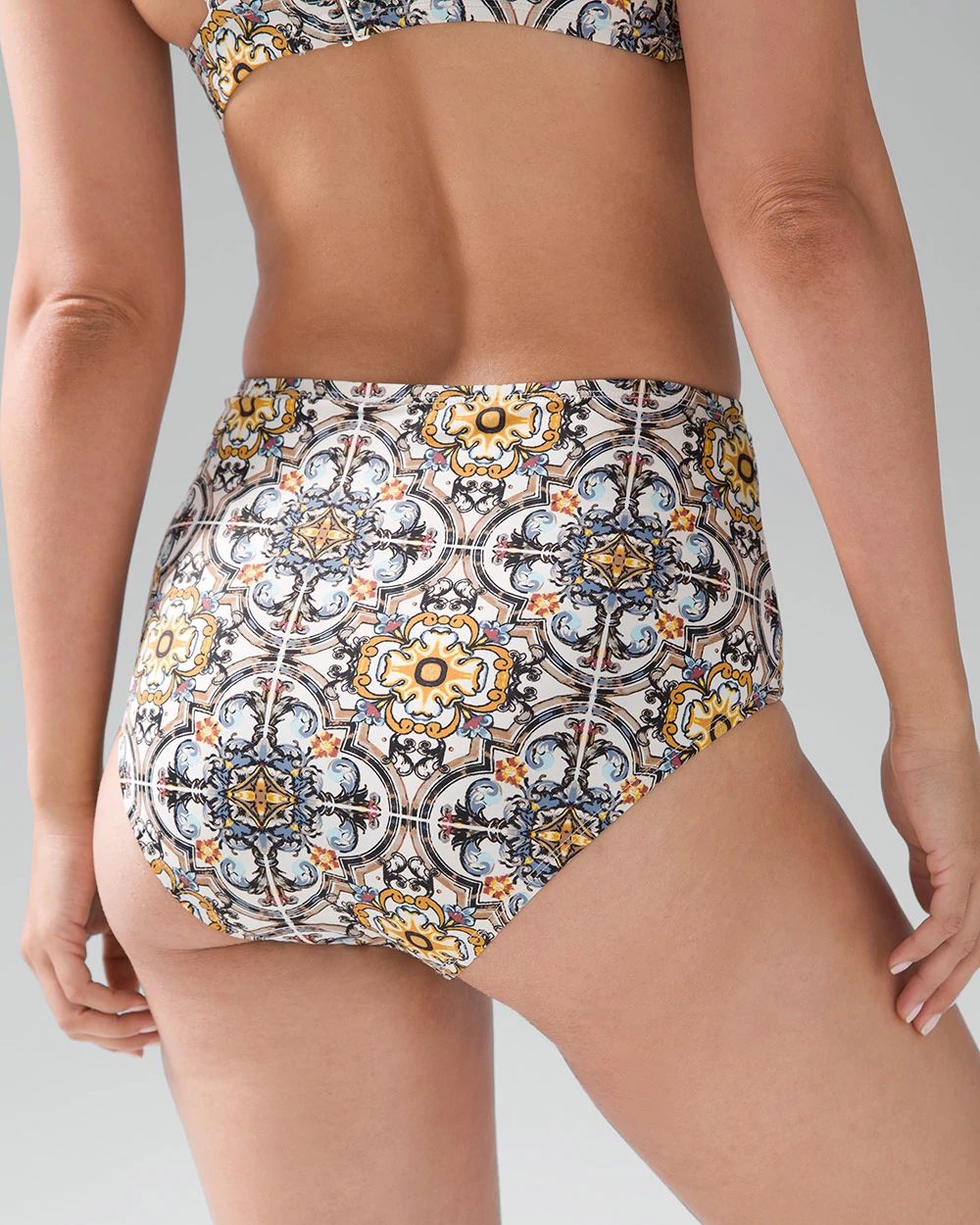 High-Waist Wrap Bikini Bottom