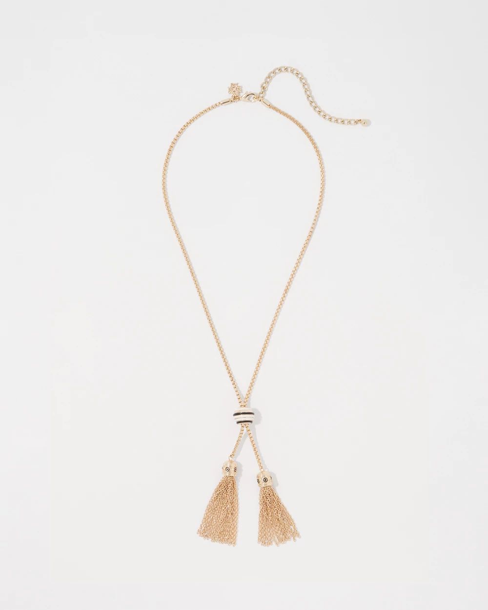Chain Necklace with Tassels