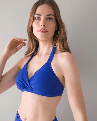 Crossover Underwire Bikini Swim Top