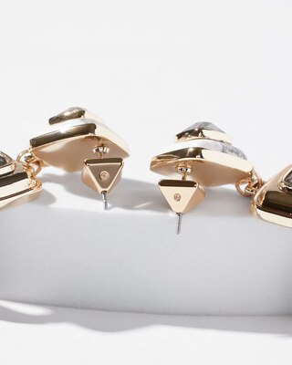 Square Drop Earring