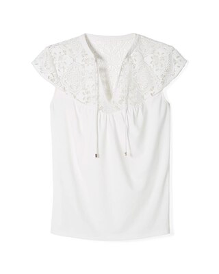 Matte Jersey Openwork Tank