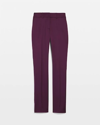 High Rise Satin Straight Pants click to view larger image.
