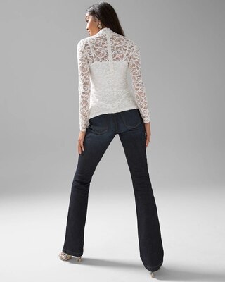 Lace Turtleneck