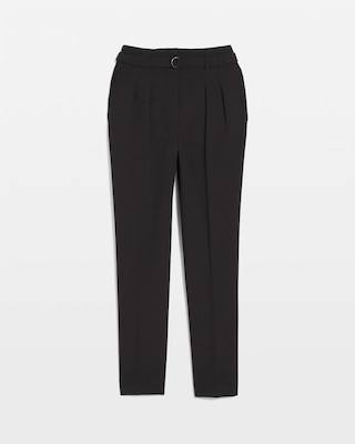 High-Rise Belted Tapered Ankle Pant click to view larger image.