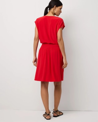 Smocked Waist Dress click to view larger image.