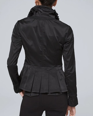 Smocked Anorak Jacket