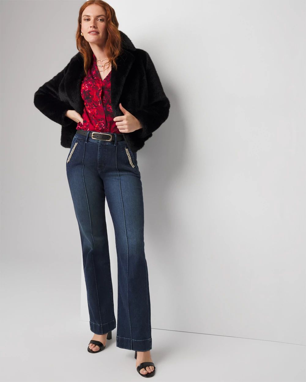Curvy Extra High-Rise Everyday Soft Denim™ Trouser Jean